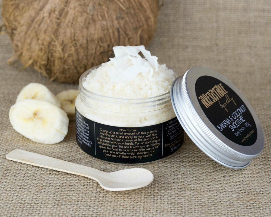 Banana & Coconut Smoothie Body Scrub 120g