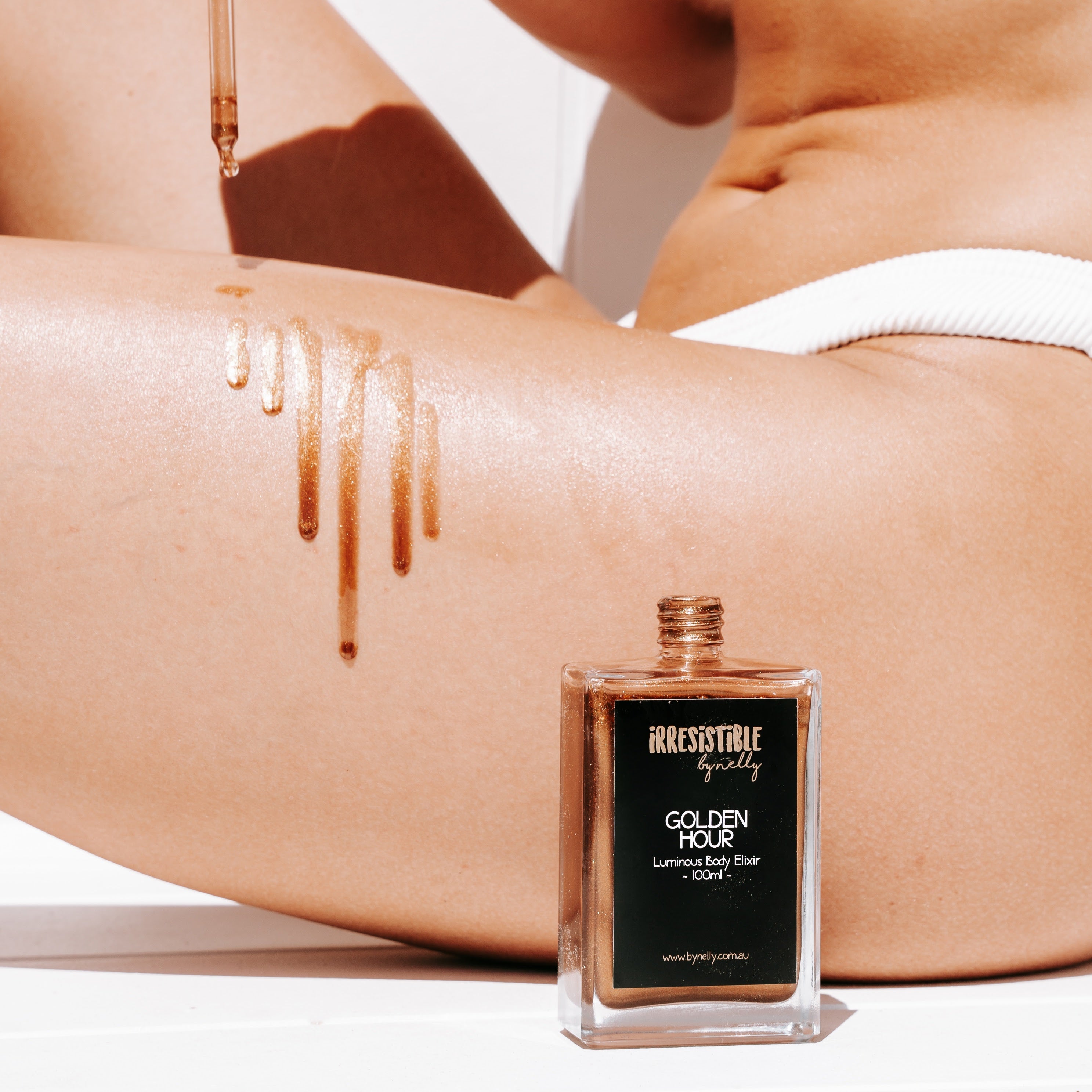 Golden Hour Luminous Body Elixir – BY NELLY